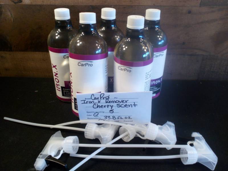 lot 81 image: CarPro Iron.X Remover Cherry Scent