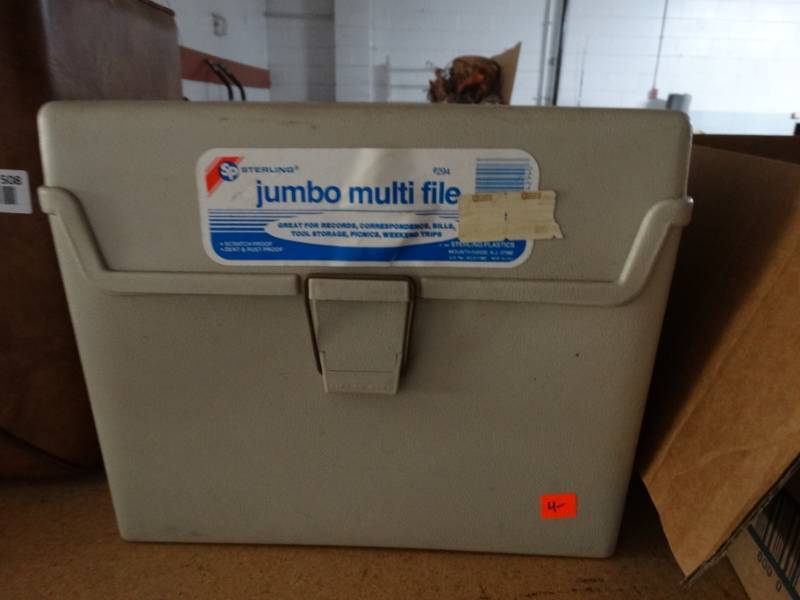 lot 509 image: Jumbo multi file.