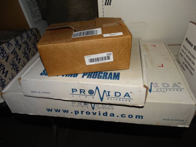 lot 532 image: Provida life science kits.