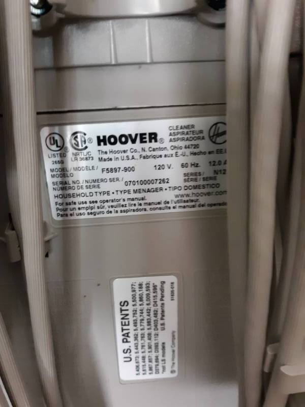 Hoover SteamVac LS 12 Amp Hot Water 