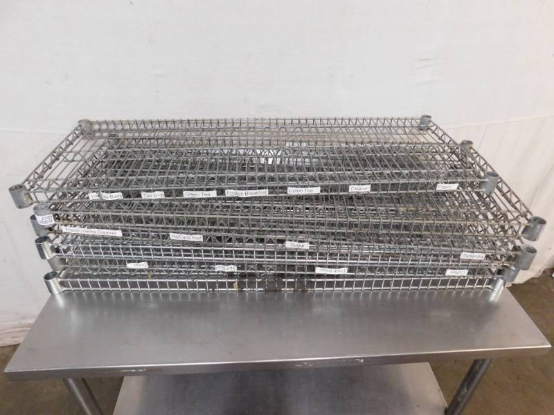 lot 2101 image: Metro Shelving