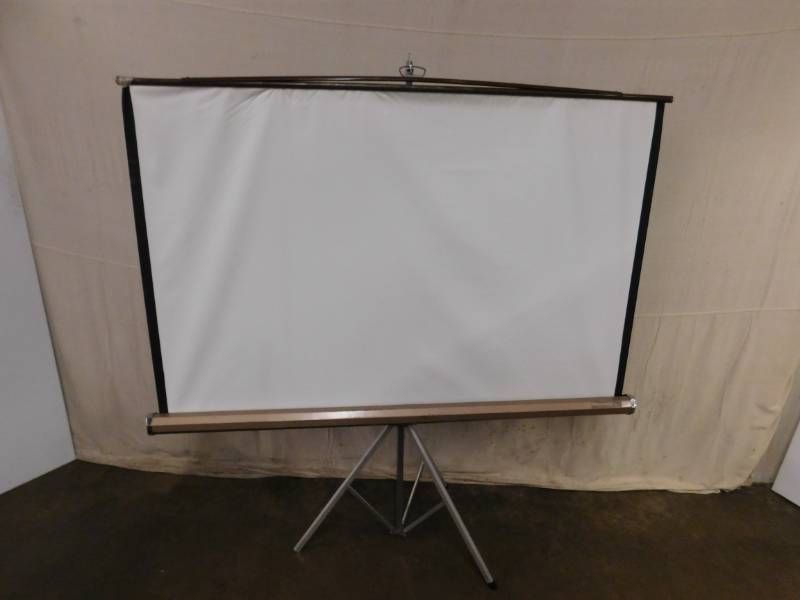 lot 2156 image: Projector Screen with Tripod