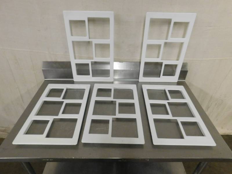 lot 2161 image: 5 Prep Plates