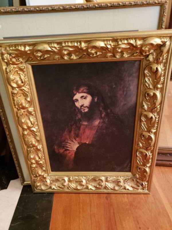 lot 1867 image: Victorian Portrait Gilded Frame