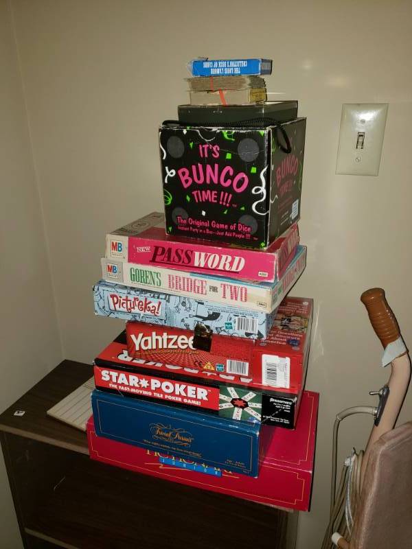 lot 1906 image: Lot of Family Board Games