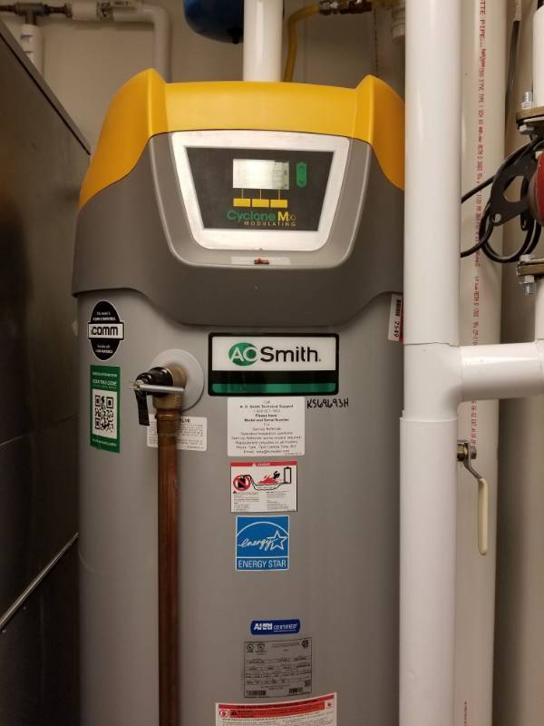 AO Smith Gas Hot Water Heater BTH 150 200 | Rush! Restaurant Equipment In  Overland Park | Equip-Bid