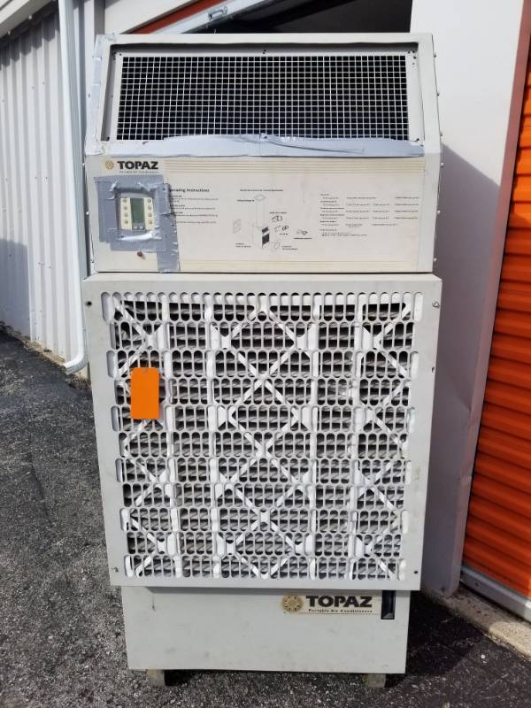 lot 2500 image: 5 Ton Topaz Portable Air Conditioner THPAC-5