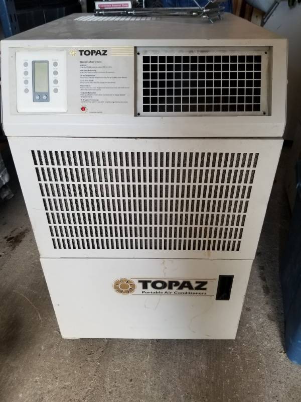 lot 2504 image: Topaz TZ-12A 14,000 BTU Portable Air Conditioner