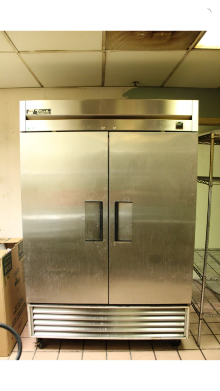 lot 1780 image: True Double Door Refrigerator Unit New Compressor 2018