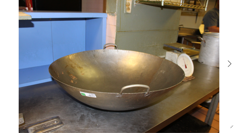 lot 1789 image: Wok Pan Double Handled