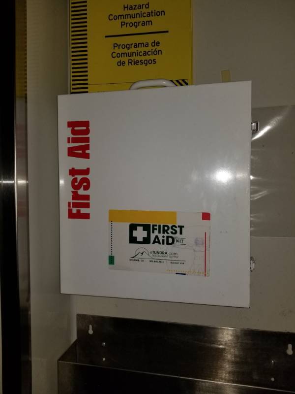 lot 2611 image: First Aid Kit