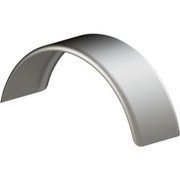 lot 3676 image: Tow Zone 49060 Single Round Steel Fender Fits Single 14 -15 in. Tires 31.50 x 10 x 13 in.