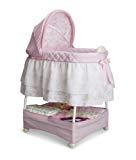 lot 3686 image: Delta Children Disney Princess Gliding Bassinet
