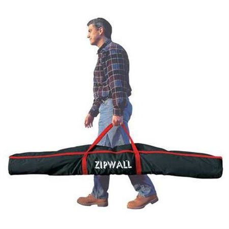 lot 3730 image: 2 ZipWall poles (1 bent), 1 Carry Bag, 1 Zipper