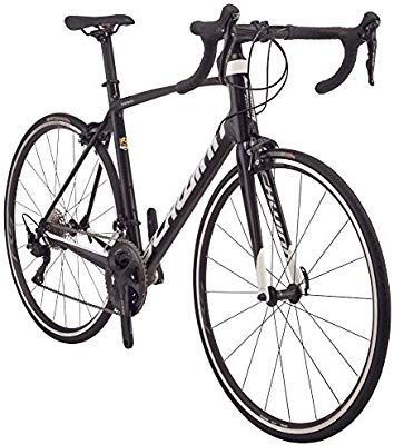lot 3776 image: Schwinn Fastback Carbon 105 Performance Road Bike for Advanced to Expert Riders, Featuring 57cmExtra Large Lightweight Carbon Fiber Frame and Shimano 105 22-Speed Drivetrain with 700c Wheels, Black