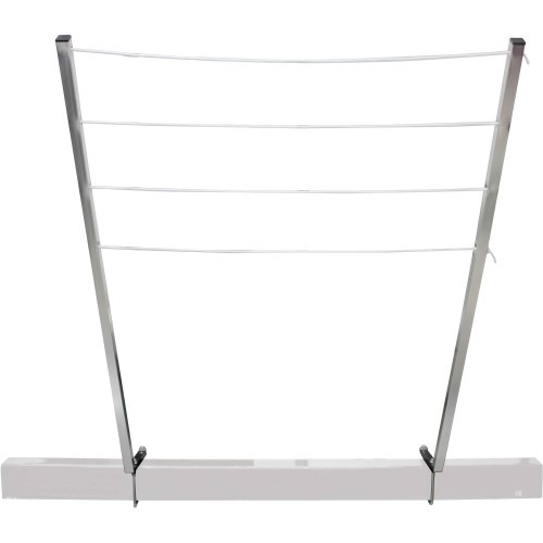 lot 9793 image: Quick Products QP-CL-100 RV Bumper-Mounted Clothesline