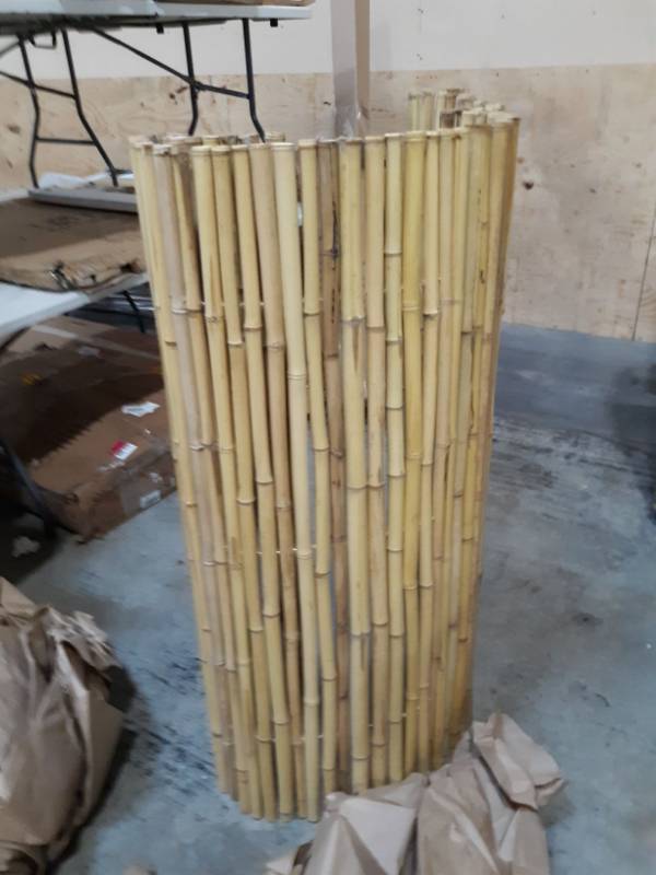 lot 9819 image: Bamboo Wall Divider