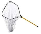 lot 9830 image: Frabill 8527 Power Stow Net with 48-Inch Telescoping Handle, 36 x 38-Inch