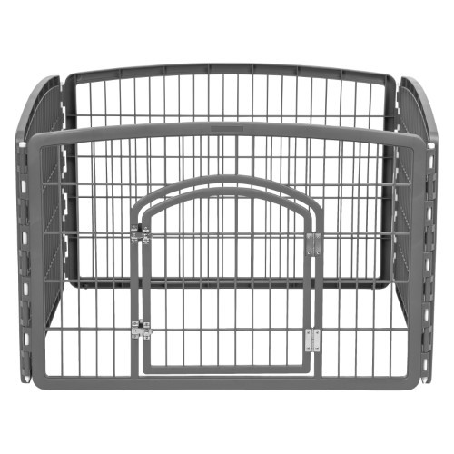 lot 9840 image: IRIS 24  IndoorOutdoor Plastic Pet Pen