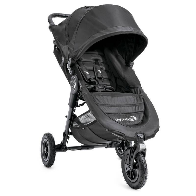 lot 9850 image: Baby Jogger 2016 City Mini GT Single Stroller, Black