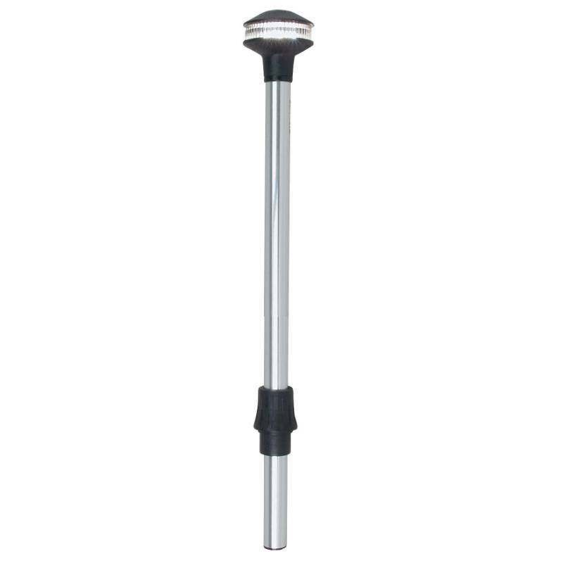 lot 9886 image: Perko 1440DP7CHR Inland Series 54  White All Round Marine Pole Light