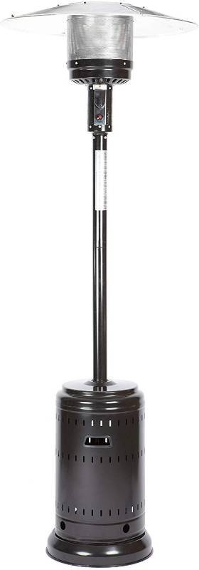 lot 9896 image: AmazonBasics Havana Bronze Commercial Patio Heater