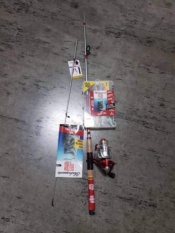 lot 9897 image: Shakespeare rod and reel combo