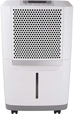 lot 9908 image: Frigidaire FAD704DWD Energy Star 70-pint Dehumidifier with Effortless Humidity Control, White