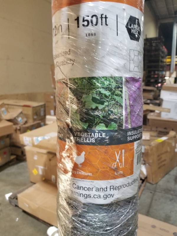 lot 9928 image: NET HEX 72X150 2X20GA(001138