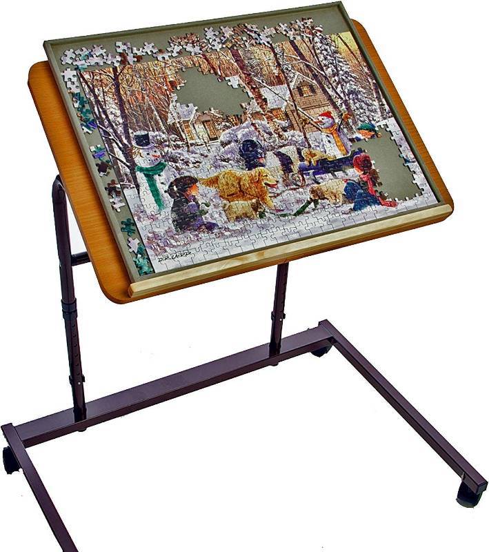 lot 9930 image: Jigthings JIGTABLE - Jigsaw Puzzle Table from Jigsaw Table