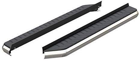 lot 9937 image: ARIES 3.4 out of 5 stars��5Reviews ARIES 2051870 AeroTread 70-Inch Polished Stainless Steel SUV Running Boards Brackets Sold Separately