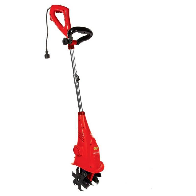 lot 9955 image: Sun Joe 120 Volts, 300 Watts Electric Garden Cultivator - 6 In - Red