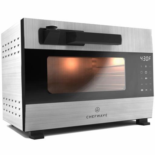 lot 9964 image: ChefWave 1600W Digital Countertop Rotisserie Pressure Oven
