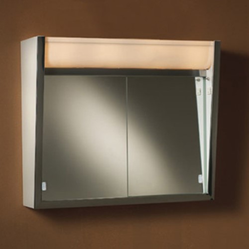 lot 9977 image: Broan-Nutone Ensign 24W x 23.5H in. Surface Mount Medicine Cabinet 124LP