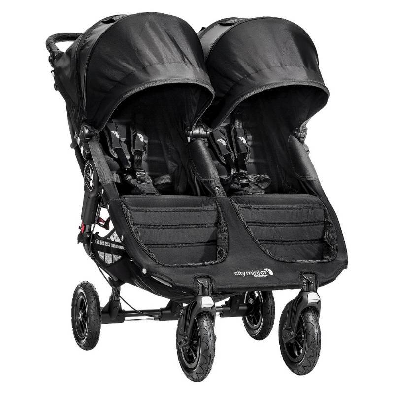 lot 9998 image: Baby Jogger 2016 City Mini GT Double Stroller, Black