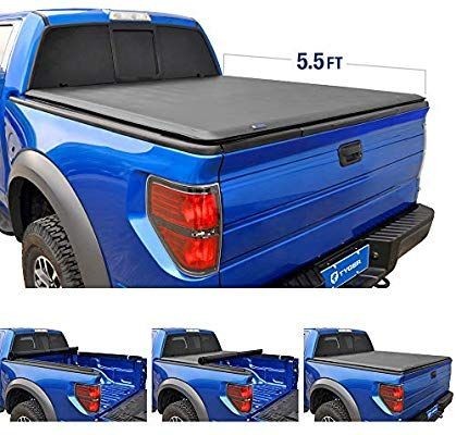 lot 3748 image: Tyger Auto T1 Roll Up Truck Tonneau Cover TG-BC1F9029 Works with 2015-2019 Ford F-150  Styleside 5.5 Bed �� �� �� �� �� �� ��