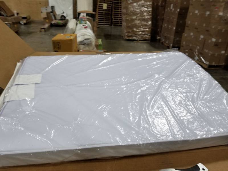 lot 3749 image: Brand New Babies Mattress and Outdoor Chair Pads and Rug