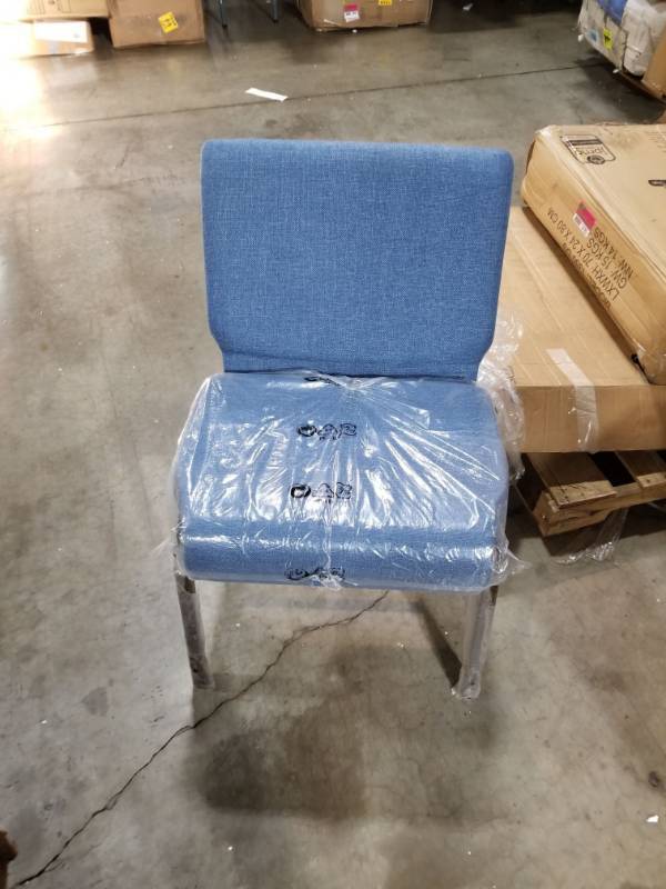 lot 3788 image: Blue Padded Chair