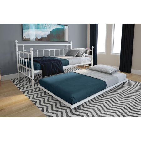 lot 3801 image: DHP Manila Twin Daybed and Trundle, White