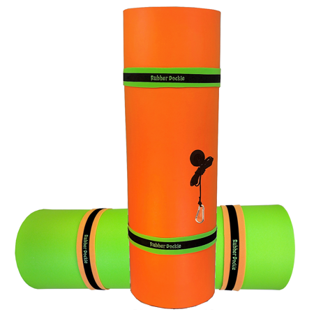 lot 3819 image: Rubber Dockie Floating Water Pad Aqua Mat Float 18 x 6