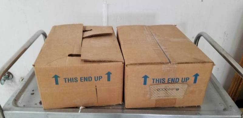 lot 2678 image: EcoGrip Recycled Cardboard Coffee Cup Grips Case Lot
