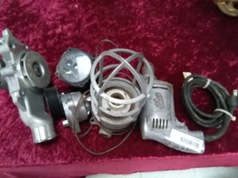 lot 5462 image: Cart Parts, Metal Light Fixture, Thor Drill