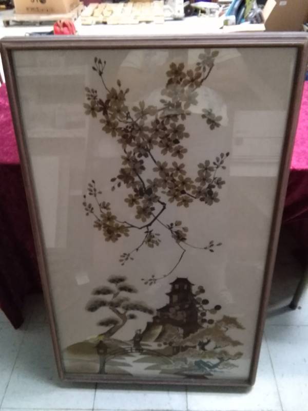 lot 5471 image: Alfred Shaheen Hawaiian Post WW2 Art Piece