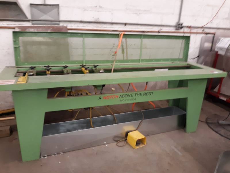 lot 2642 image: Pneumatic Notcher