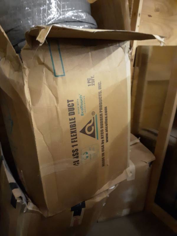 lot 2724 image: 3 Boxes or Air Duct Insulation