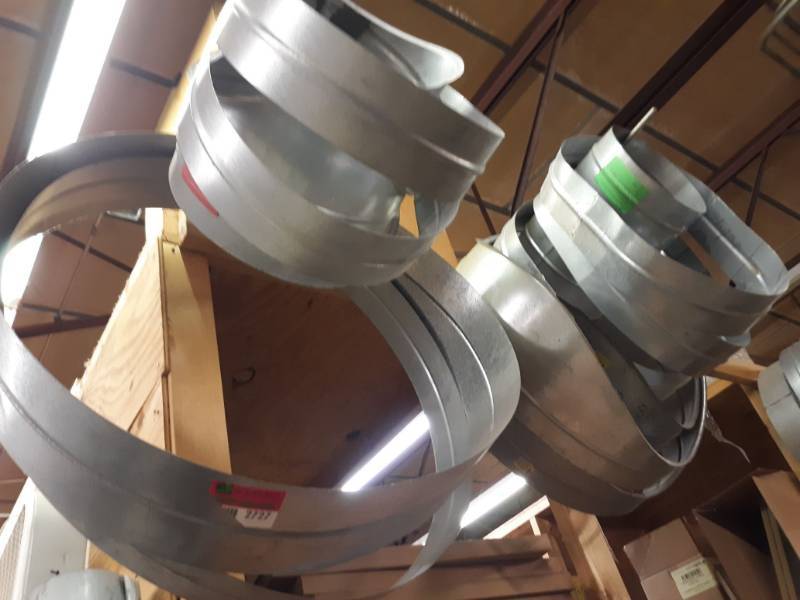 lot 2727 image: Assorted Duct Rings