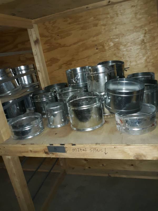 lot 2731 image: Air Duct Fittings