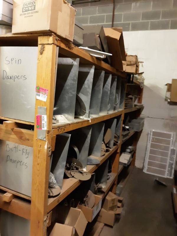 lot 2770 image: Assorted Duct Parts