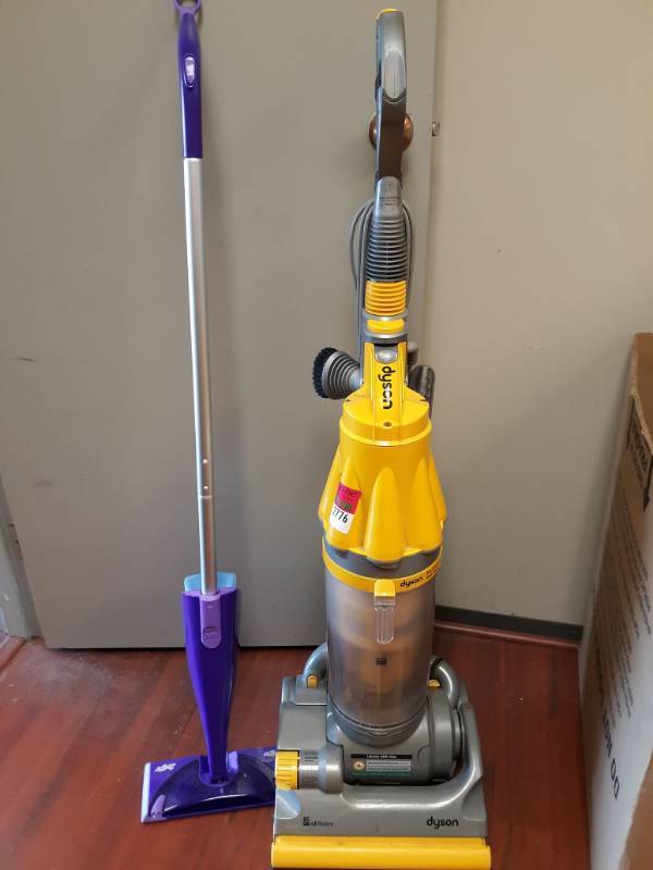 lot 2776 image: Dyson Vacuum and Swifter