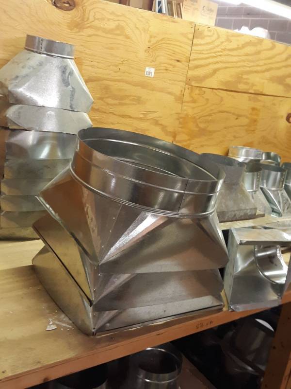 lot 2790 image: Air Duct Fittings